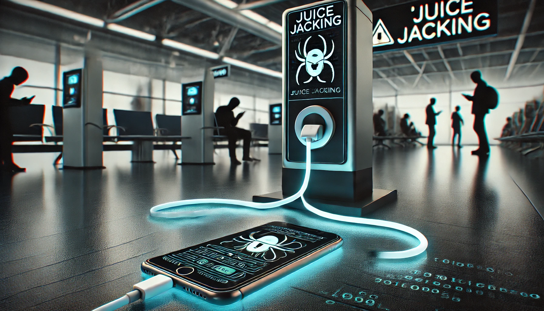 Nabíjení telefonů na veřejných místech